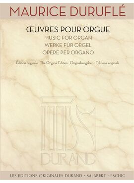 ŒUVRES POUR ORGUE: MAURICE DURUFLÉ